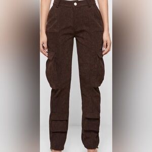 BROWN CARGO PANTS , size 4 MANIERE DE VOIR